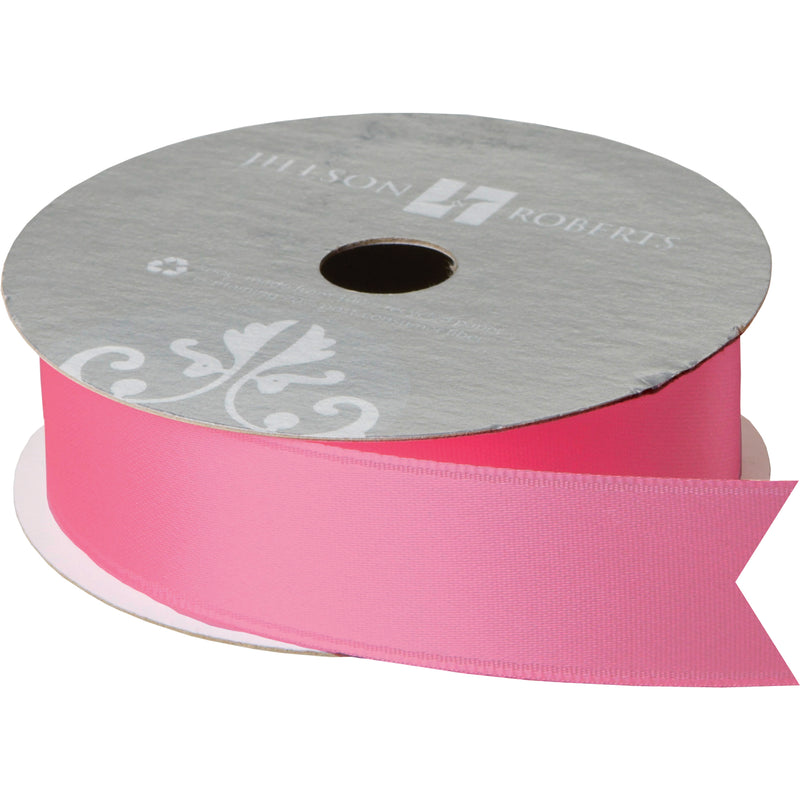 Pink Double Faced Satin Ribbon