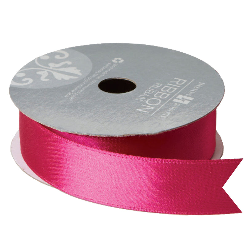 Magenta Double Faced Satin Ribbon