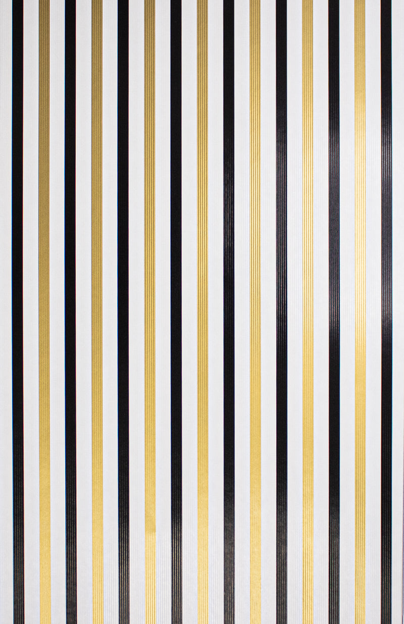 GW-9429B Gold and Black Stripes